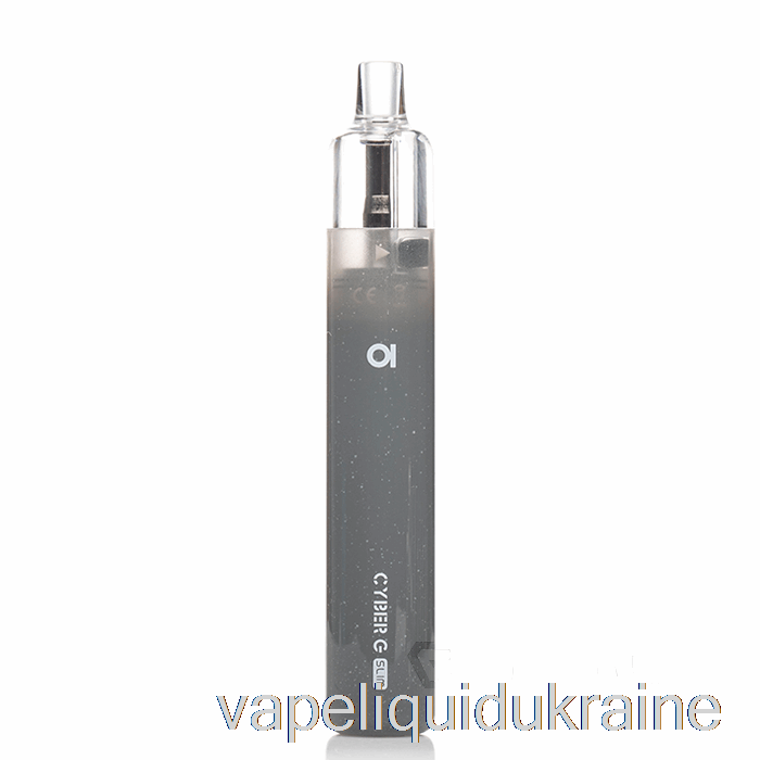 Vape Liquid Ukraine Aspire Cyber G Slim Pod System Grey